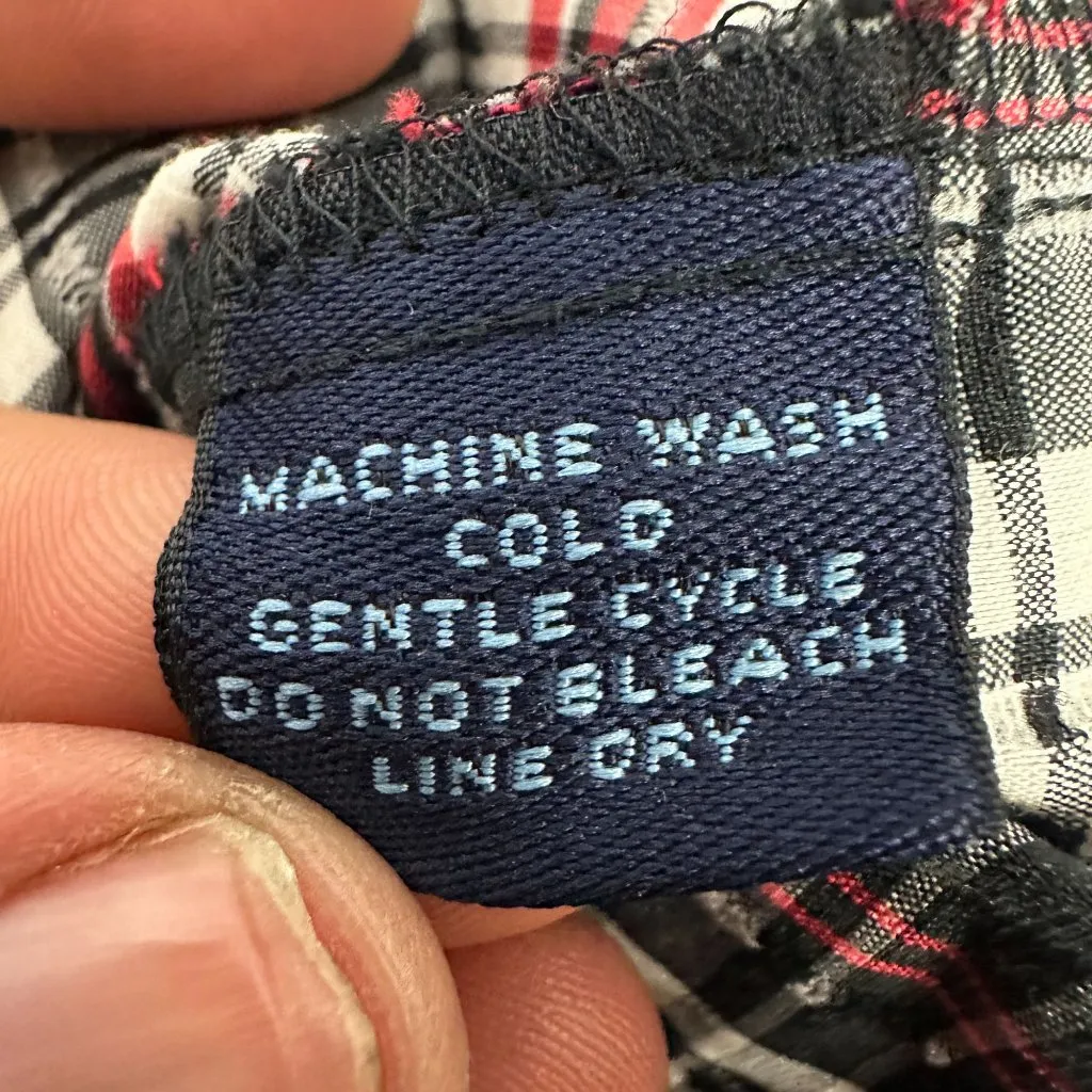 Westbound Size 14 Womens Button Up Shirt Wrinkle Free Plaid - Image 4