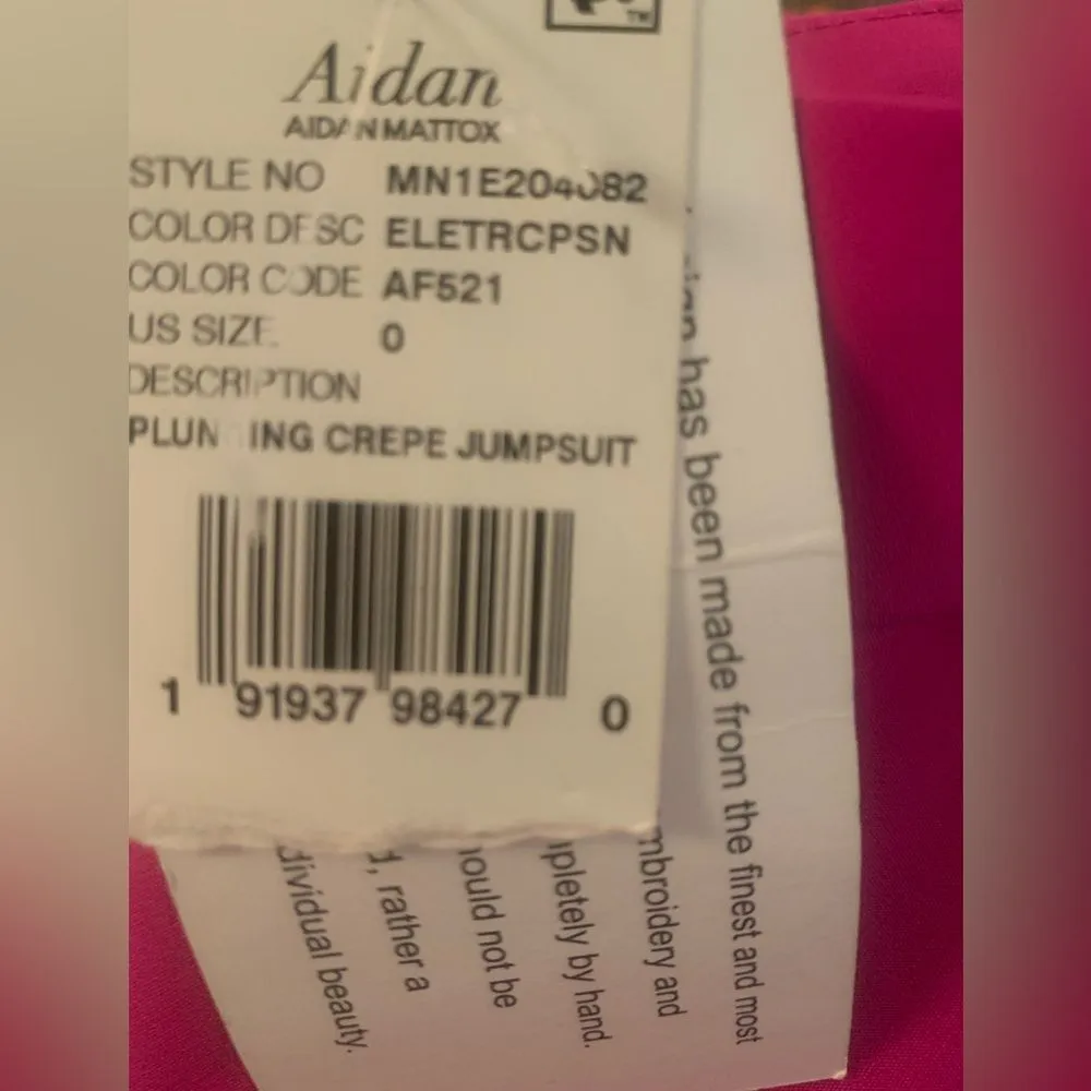 Aiden Mattox NEW sleeveless crepe jumpsuit size 0 - Image 13