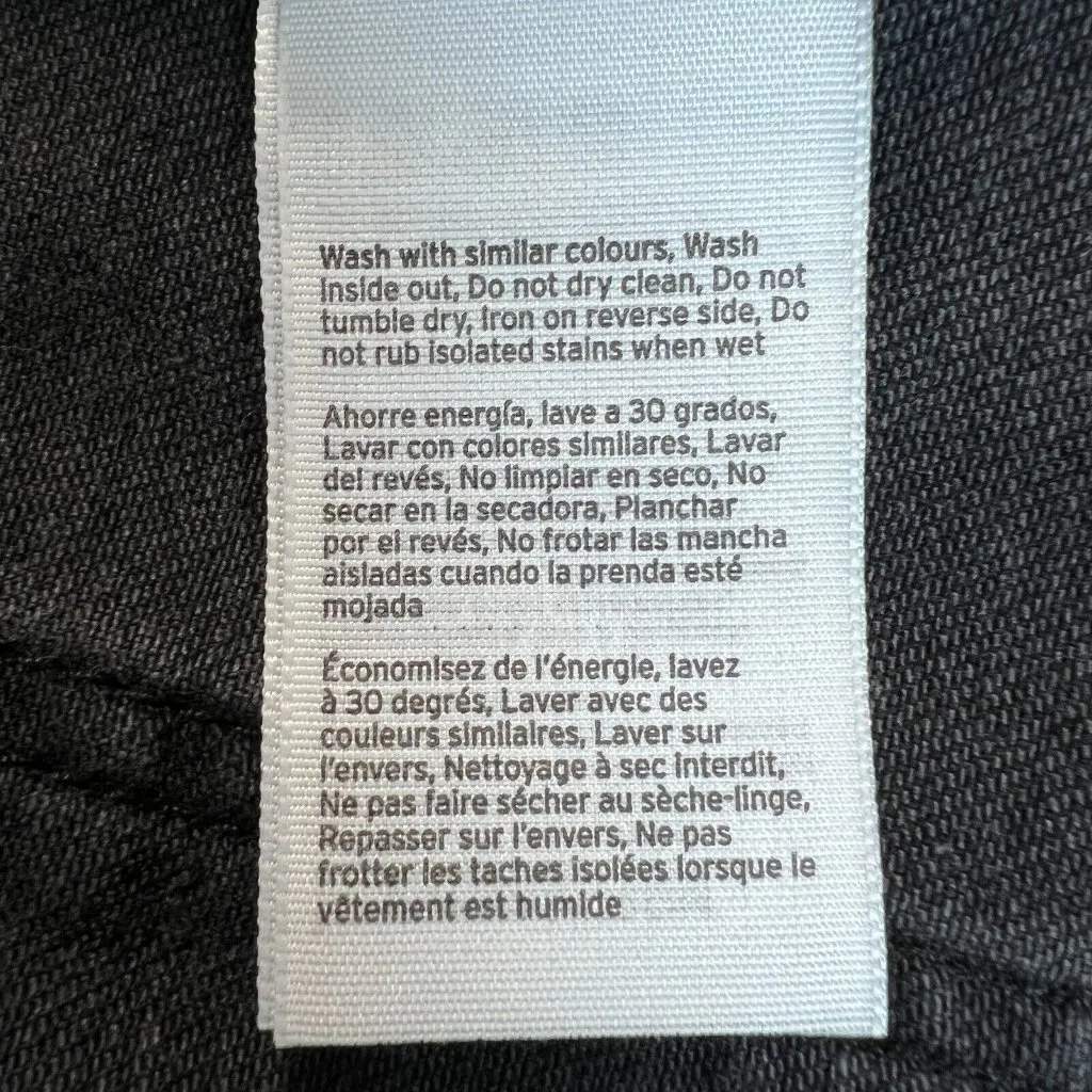 Topshop Moto Jeans Womens 34 Black Cropped Capri‎ Straight Leg Denim Pockets - Image 11