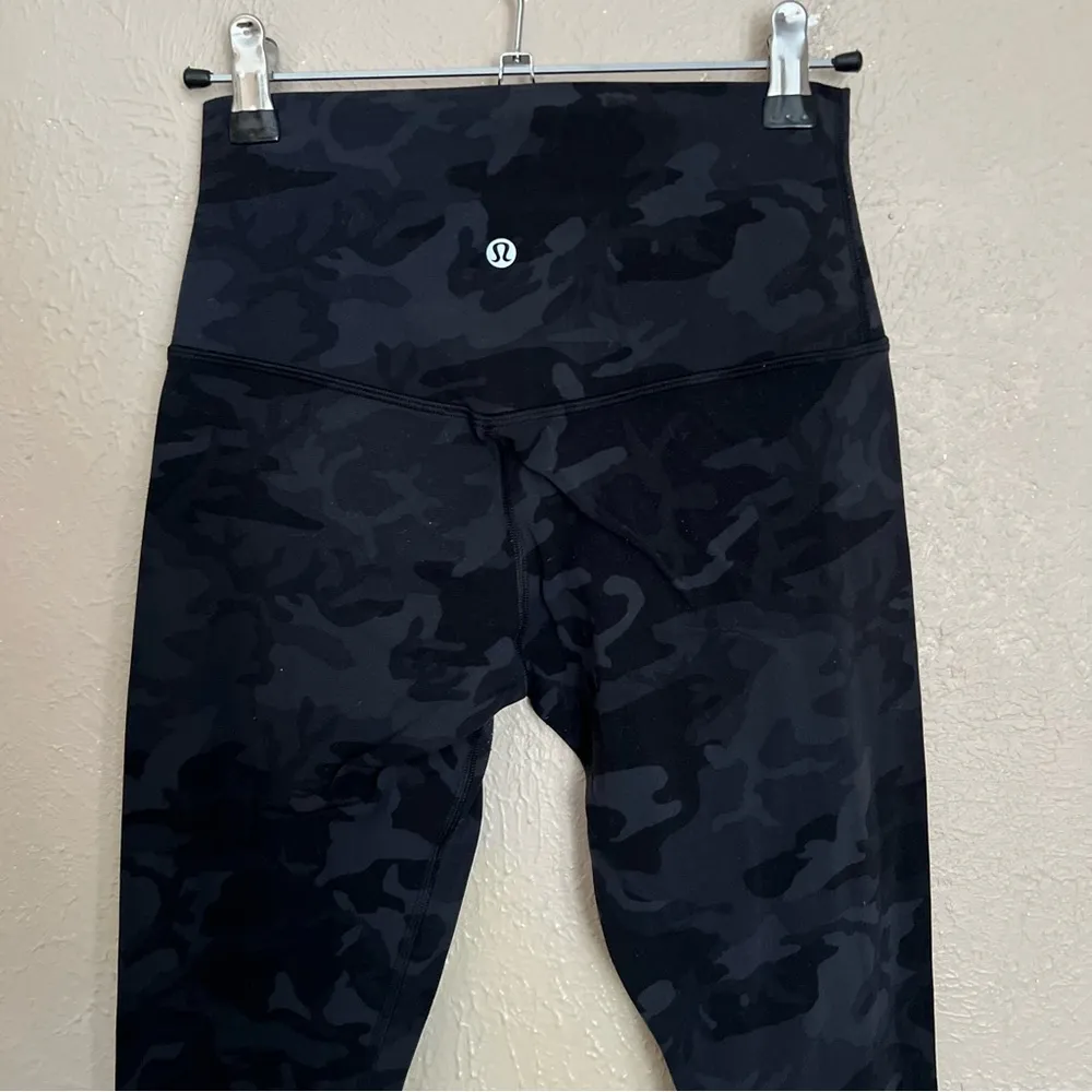 Align Pant II 25” Incognito Camo Multi Gray Black Leggings 4 - Image 7