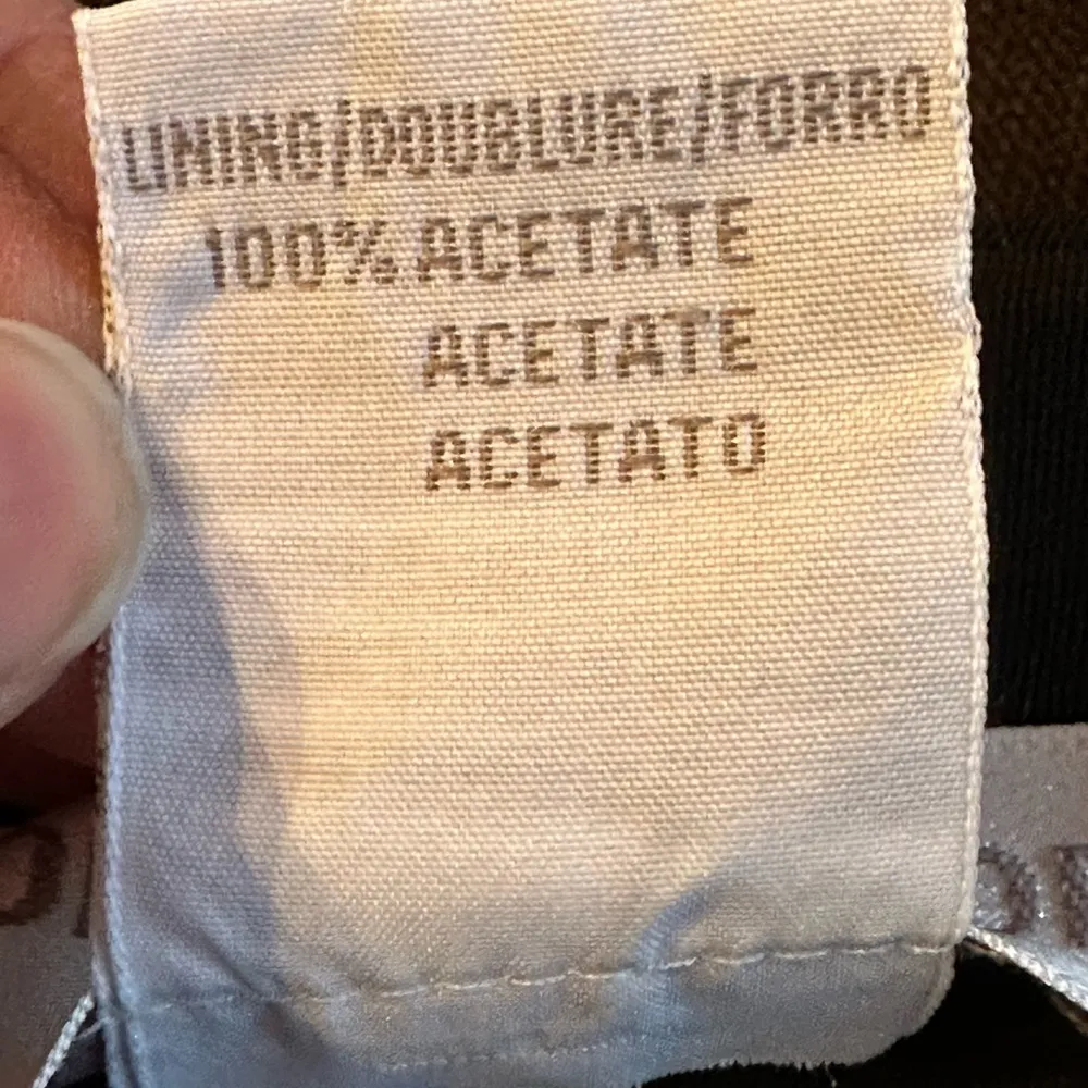 Jones New York  Black Side Pleated Sleeveless Sheath Career Dress Zip Back Sz 4. - Image 12