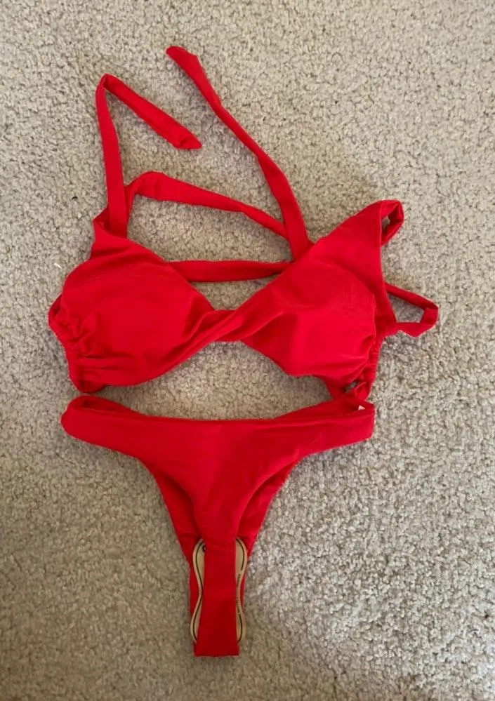 Red Bikini Set - Image 4