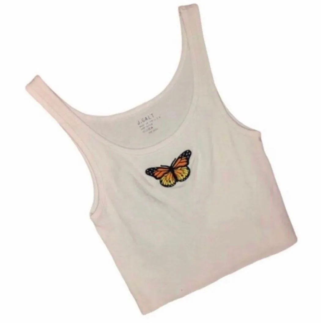 Beyonca Butterfly Crop Tank - Image 2