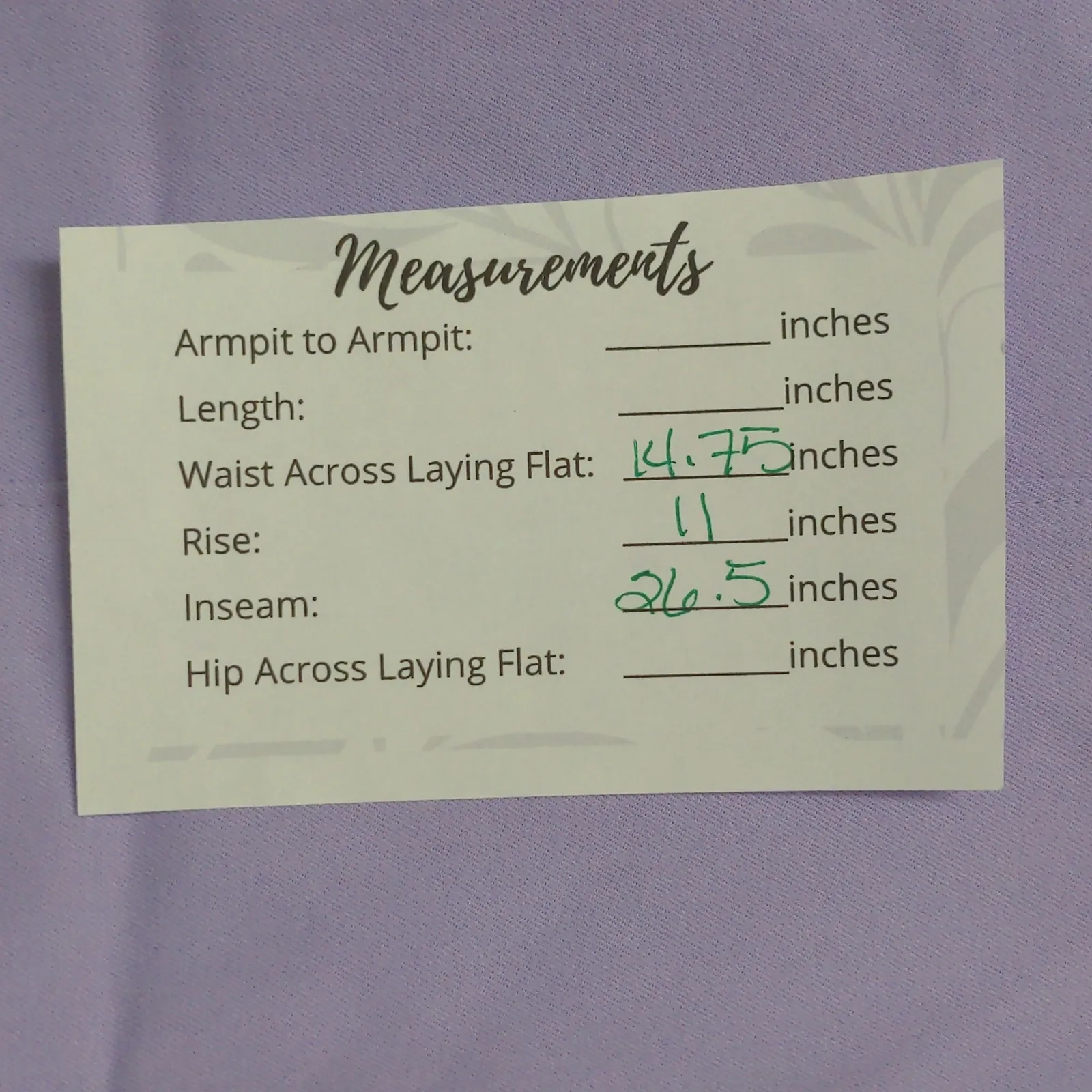 Hill House The Claire Pant Lavender Purple Mid Rise Side Zipper M New - Image 11