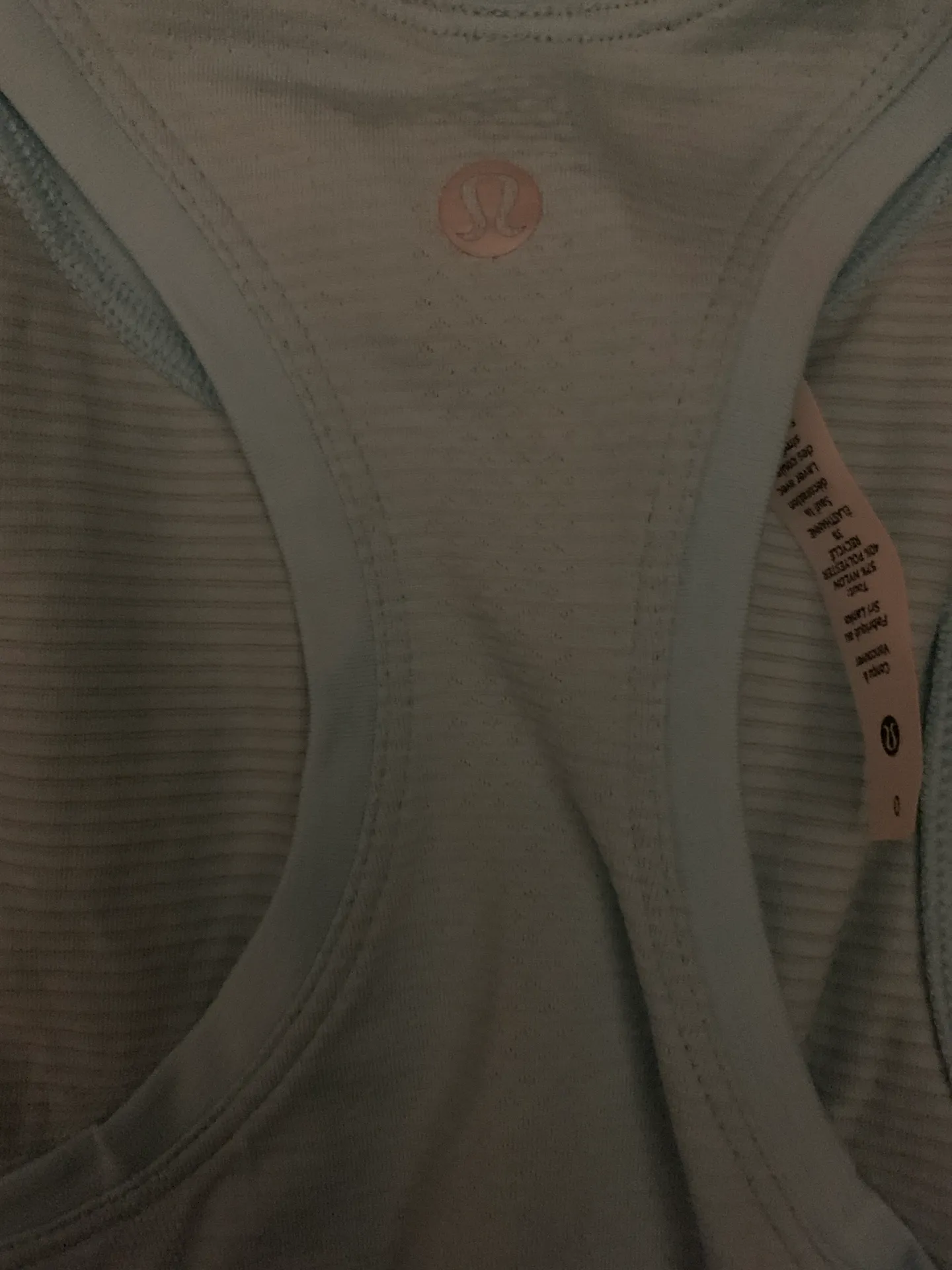 Lululemon Rare Icing blue Swiftly Tech High Neck Tank - Image 4