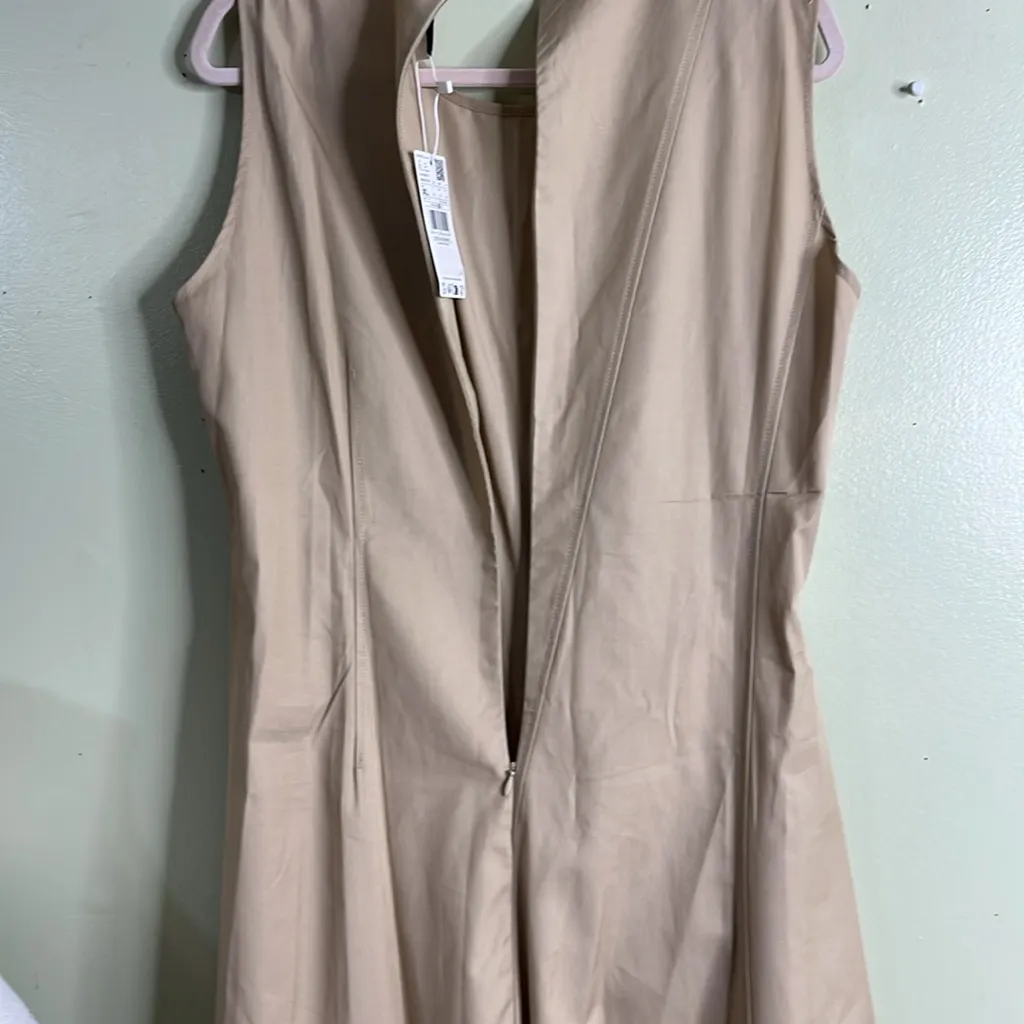 Mango  ASYMMETRICAL FLARED DRESS, size 10 - Image 7