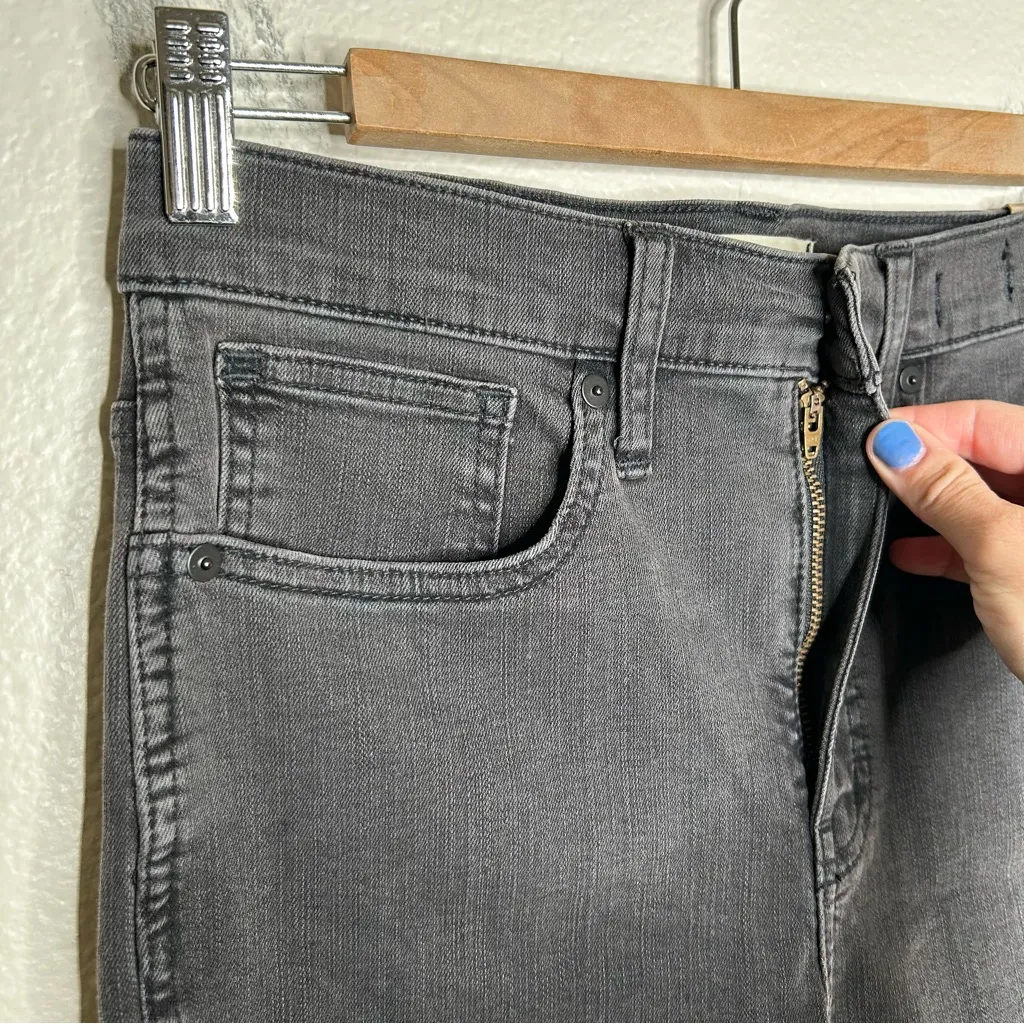 NWT Madewell Stovepipe Jeans in Banberry Wash: Raw-Hem Edition 26 - Image 4