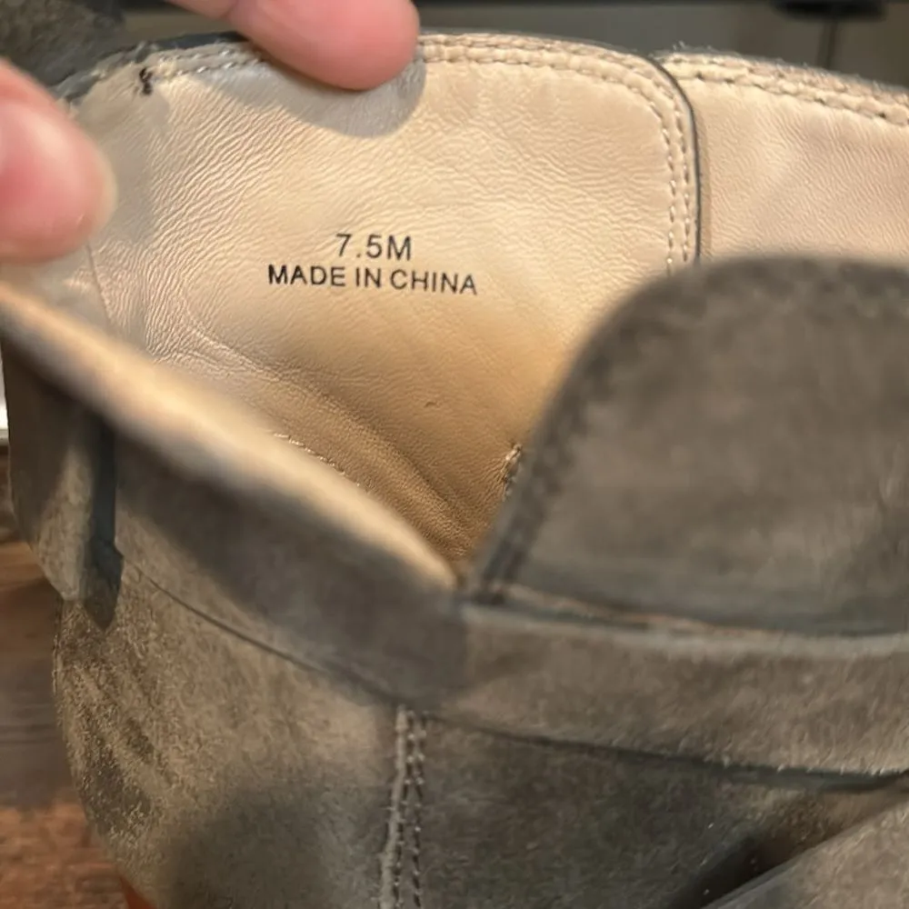 KATE SPADE  POLLY ANKLE SUEDE BOOTS‎ SIZE 7.5 - Image 8