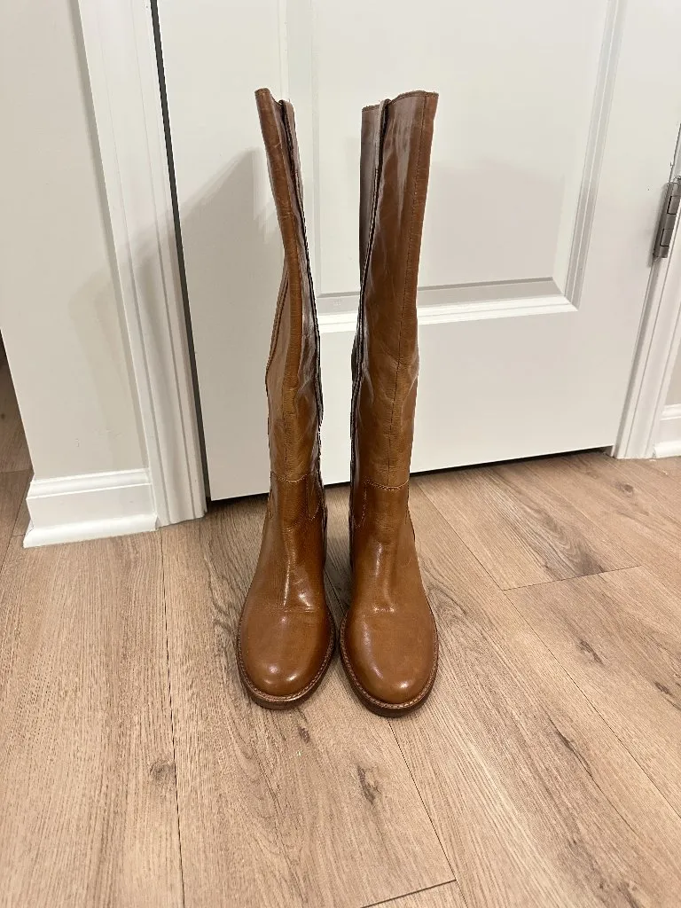 Tony Bianco  Apache Boots in Toffee Como Size US 8 - Image 3