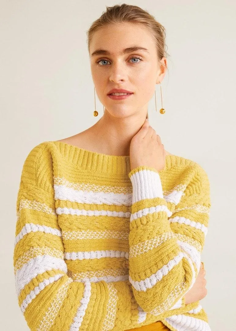 Striped Jacquard Sweater - Image 6