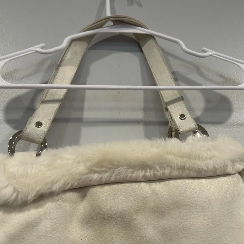 Bath and Body Works Faux Fur Suede Bag - Image 4