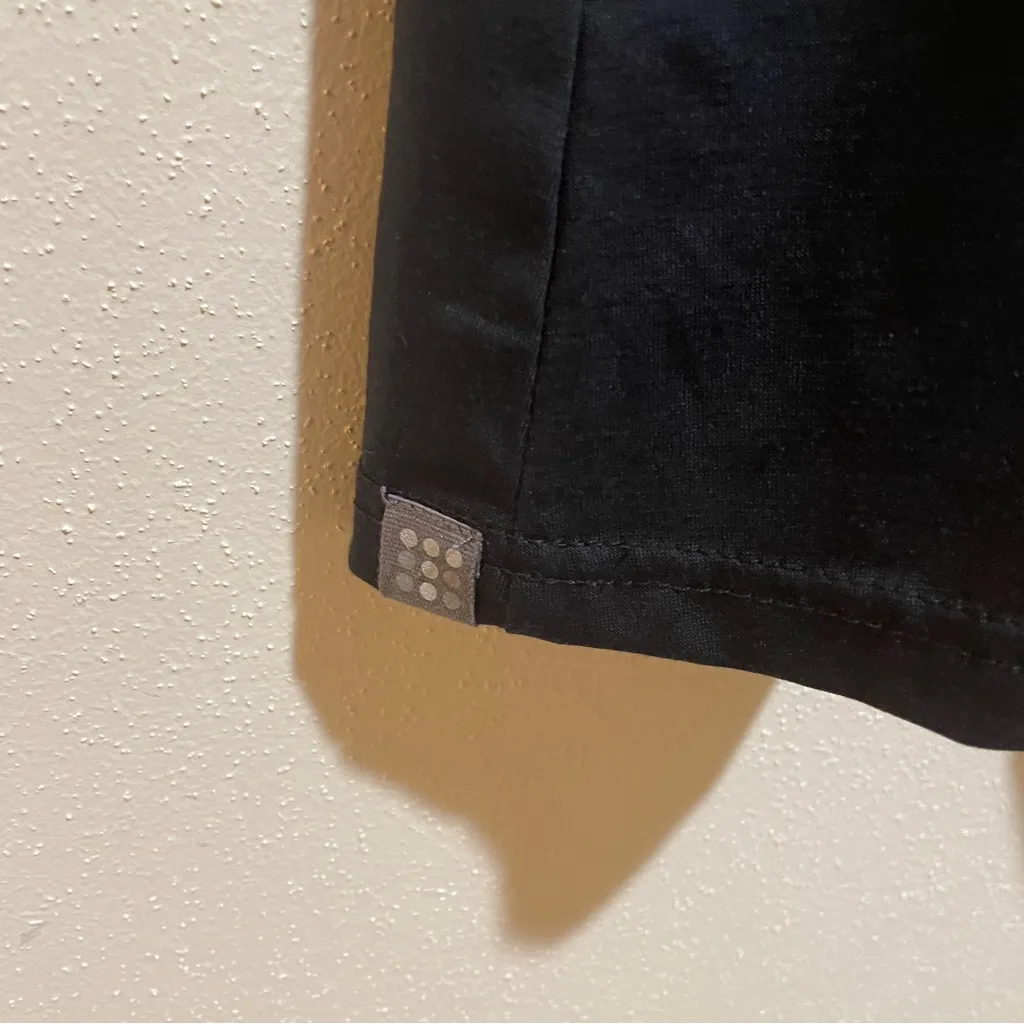 Title Nine Black Breeze V-Neck Active Athletic Mini Dress Sleeveless Size Medium - Image 11