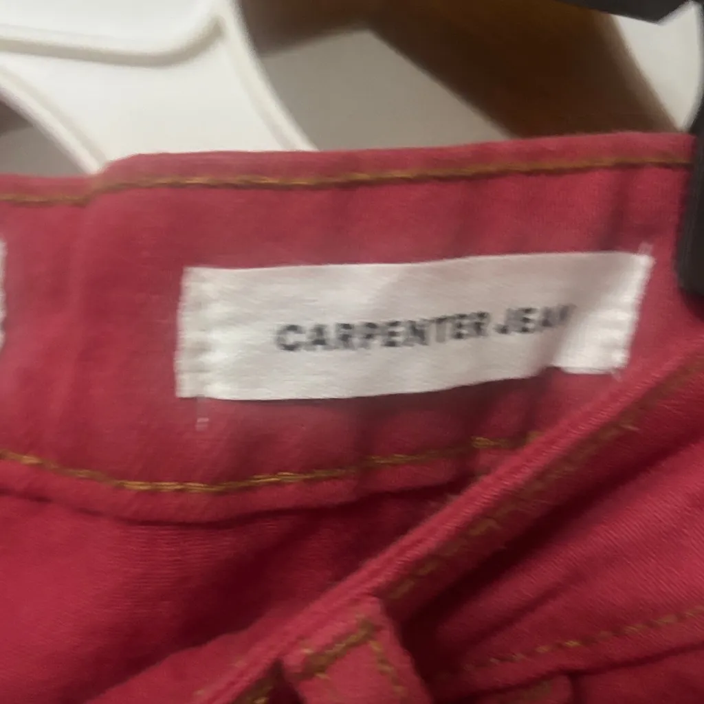 Cotton On Red Boyfriend Jeans - Image 14