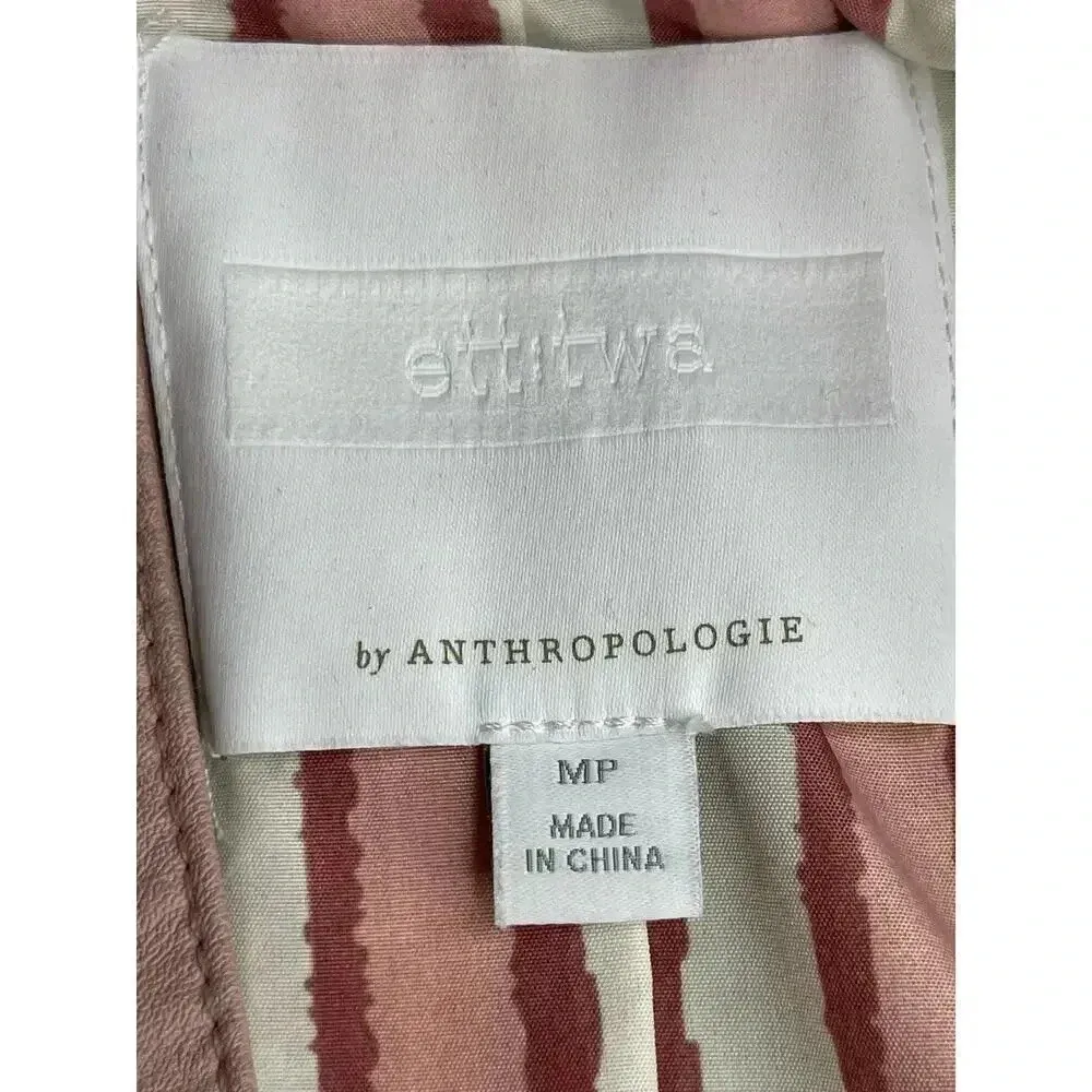 Anthropologie Ett:twa Ripley Faux Leather Moto Jacket size PM - Image 7