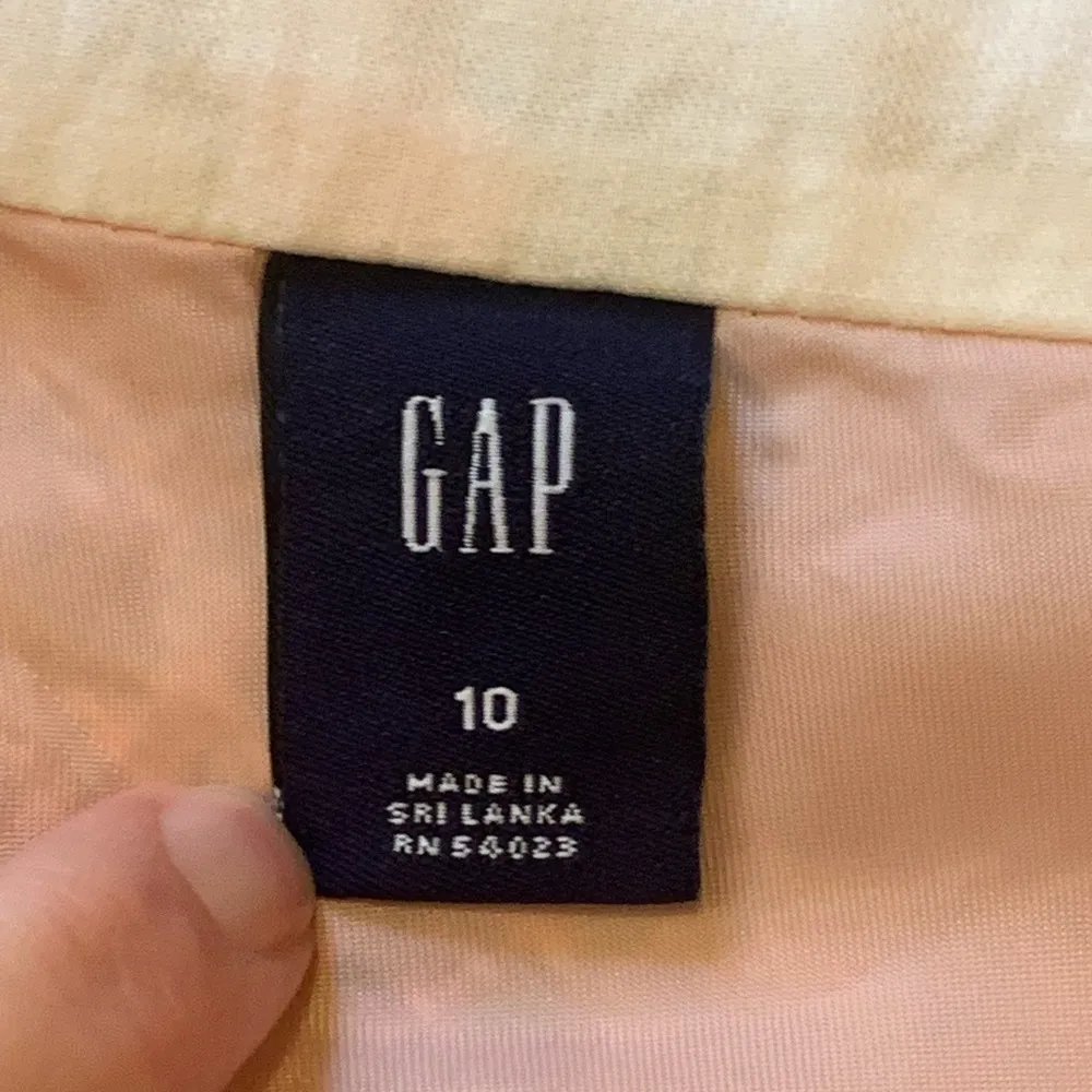 Gap skirt 10 Pink Y2K Wool Acrylic Woven Boucle Knit Ruffled Trim Lined zipper - Image 5