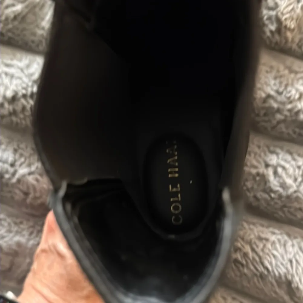 Cole Haan Sleek Black Ankle Boots - Image 5