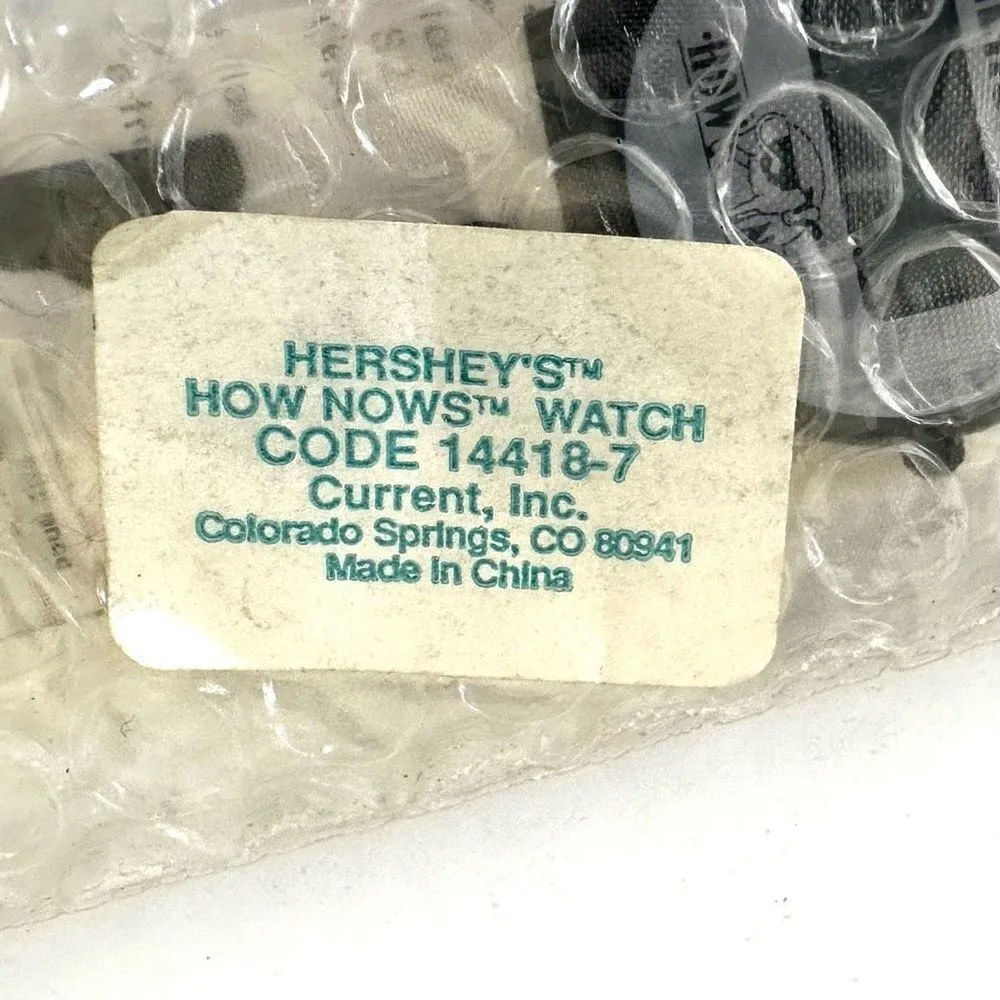 Vintage 80’s Hersheys How now cow watch Black - Image 4