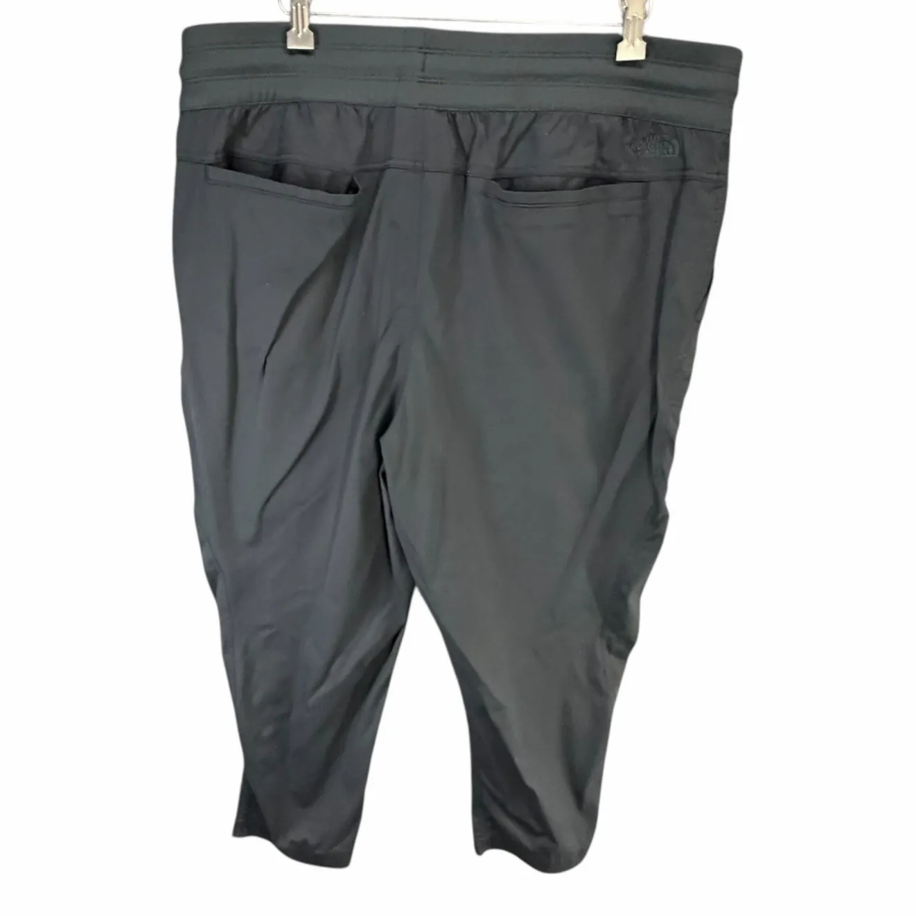 The North Face Aphrodite Motion Capri Pants Women 2XL Gray Pull On Activewear - Image 3