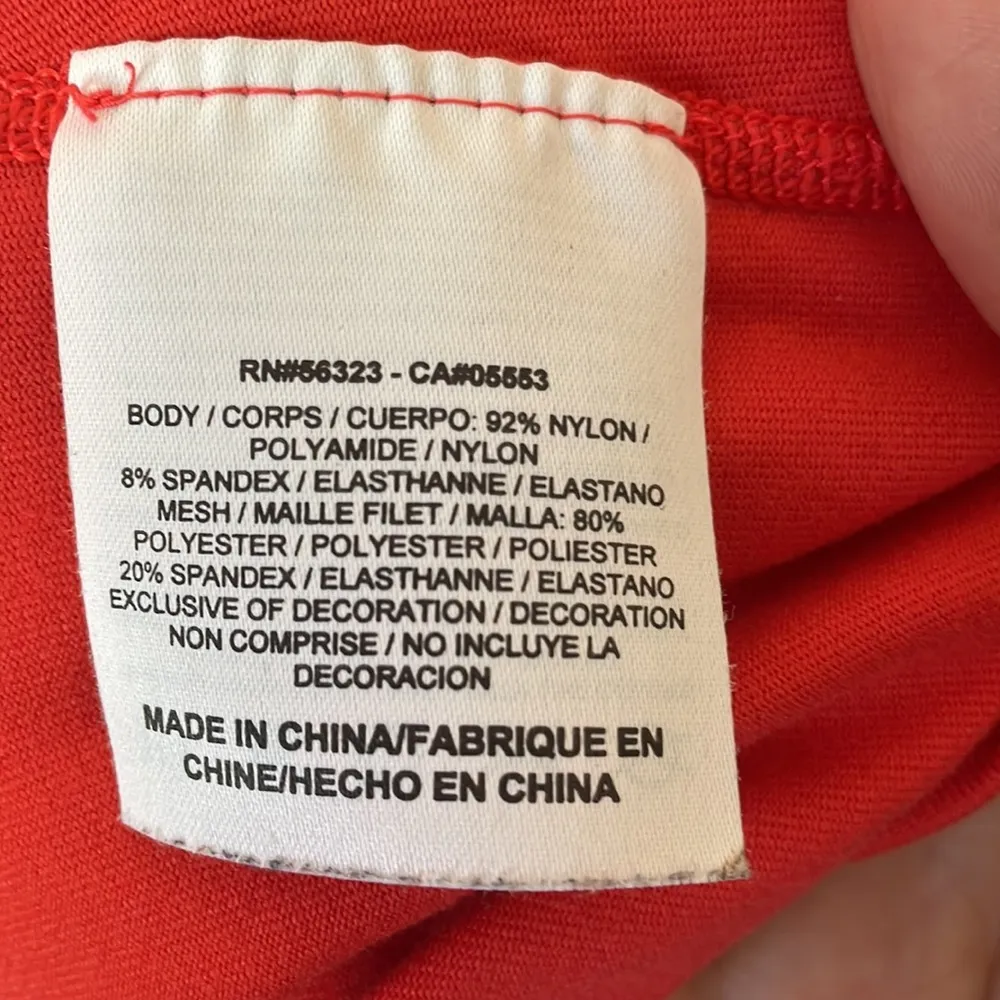 Nike  Coral Quarter Zip Pullover Medium - Image 5