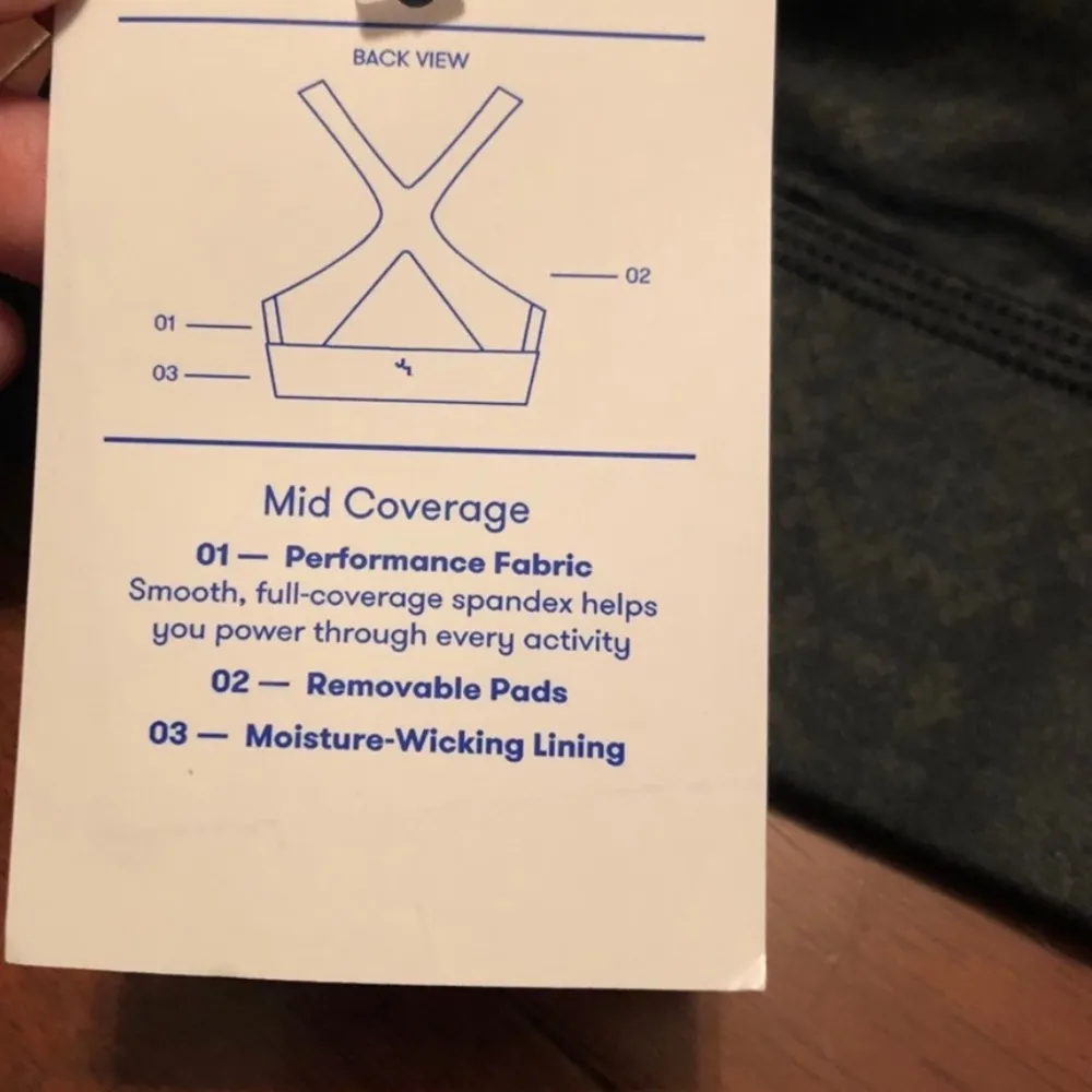 JoyLab Snakeskin Sports Bra - S - Image 6