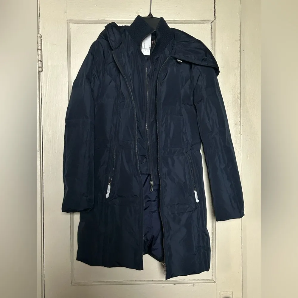 NWT Kimi & Kai | Women’s Waterproof Down Puffer Coat | Size: Small | Navy Blue - Image 3
