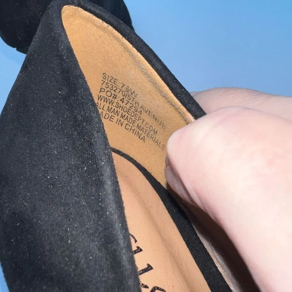 Marbella 5th Avenue Faux Suede Pumps - Image 6