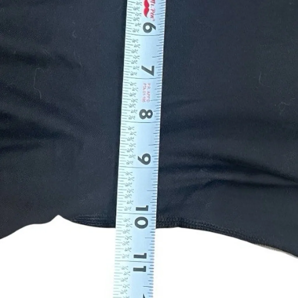 Victoria’s Secret Pink Cozy Mid Rise Pockets Black Leggings Size Large Athletic￼ - Image 9