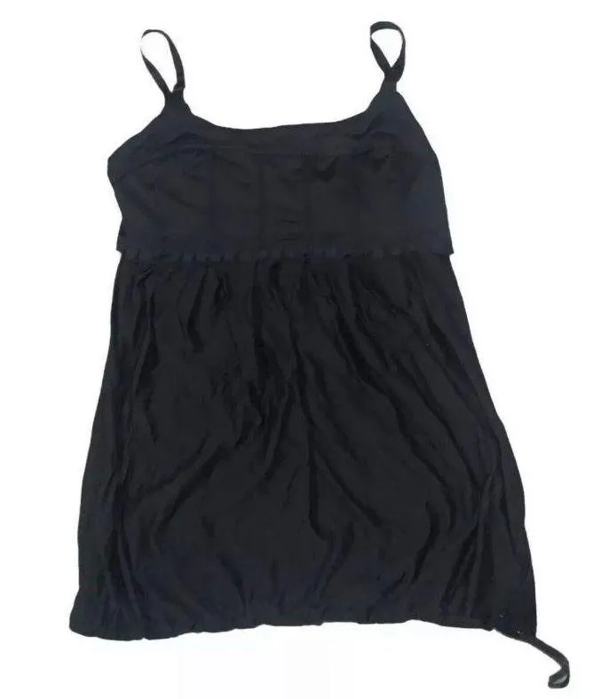 gray Pritti Tank ruffle babydoll top Rare Size 4 - Image 2