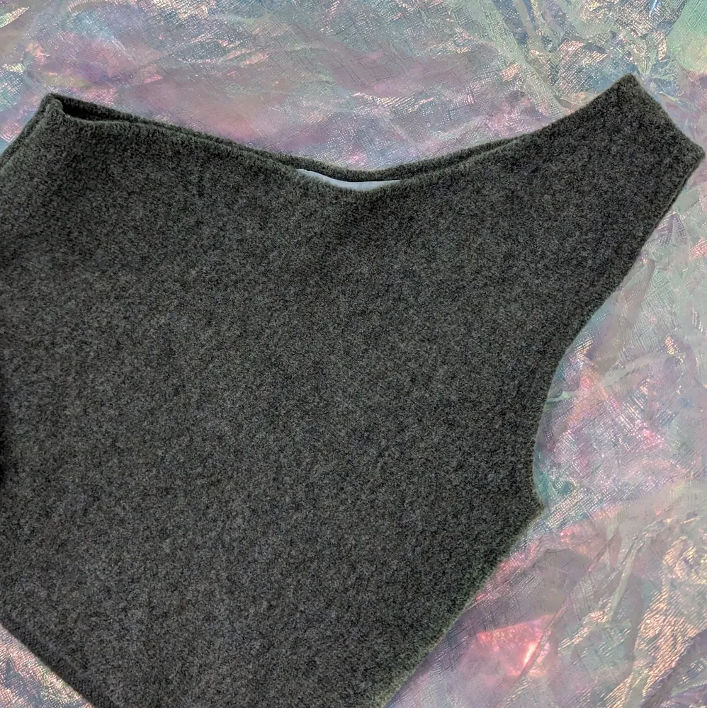 ZARA ASYMMETRIC KNIT TOP size M - Image 5