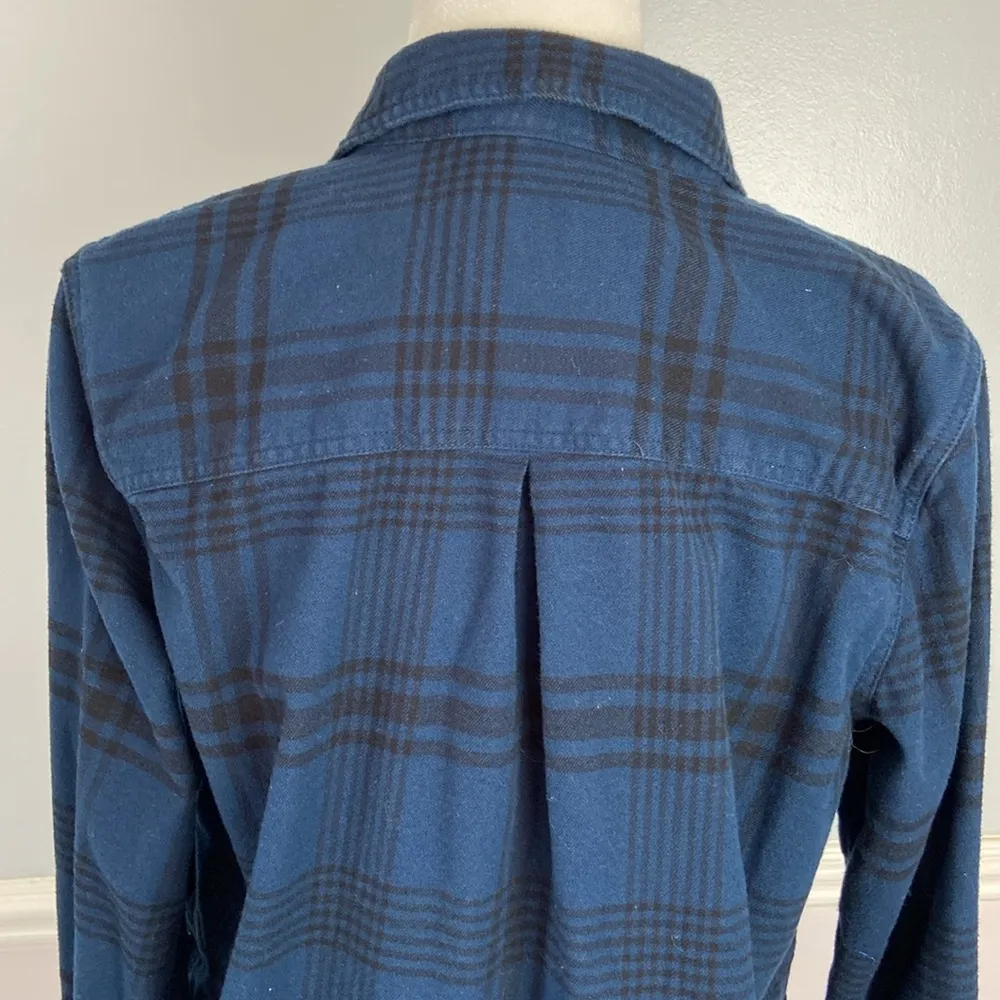 Carhartt Rugged Flex Relaxed Fit Midweight Flannel Long-Sleeve Plaid Tunic Sz L - Image 9
