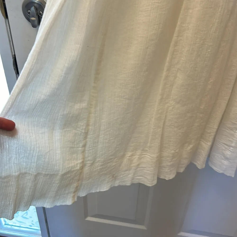 Anthropologie white / ivory dress. Saturday Sunday size small - Image 3