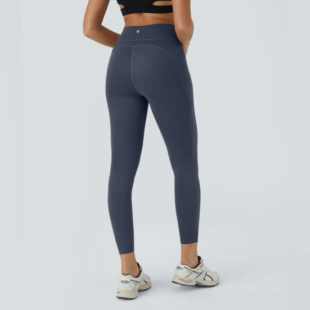 Halara UltraSculpt SoCinched High Waist Tummy Control Pocket Leggings Sz Medium - Image 2