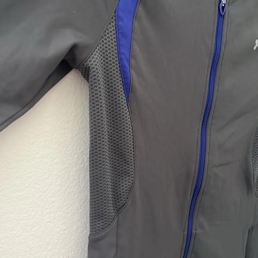 Under Armour Gray and Purple Cold Gear Jacket | Women’s Small - Image 2