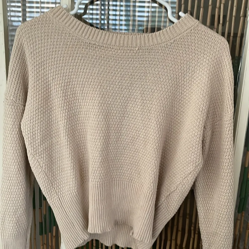 Hippie Rose  tan Sweater size M - Image 2
