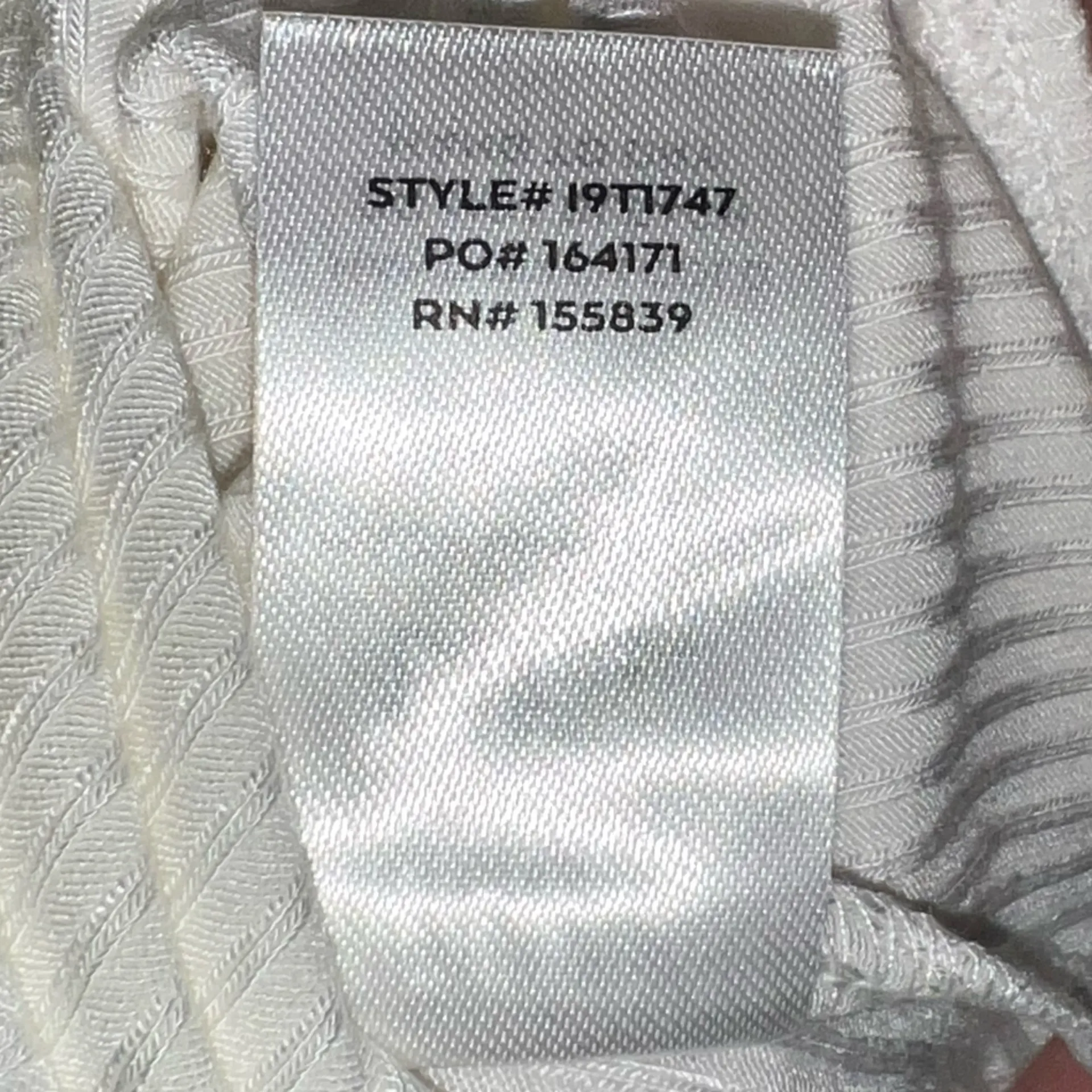 Romantic Inclination Ivory Ribbed Knit‎ Puff Sleeve Bodysuit Women’s Size Small White - Image 6