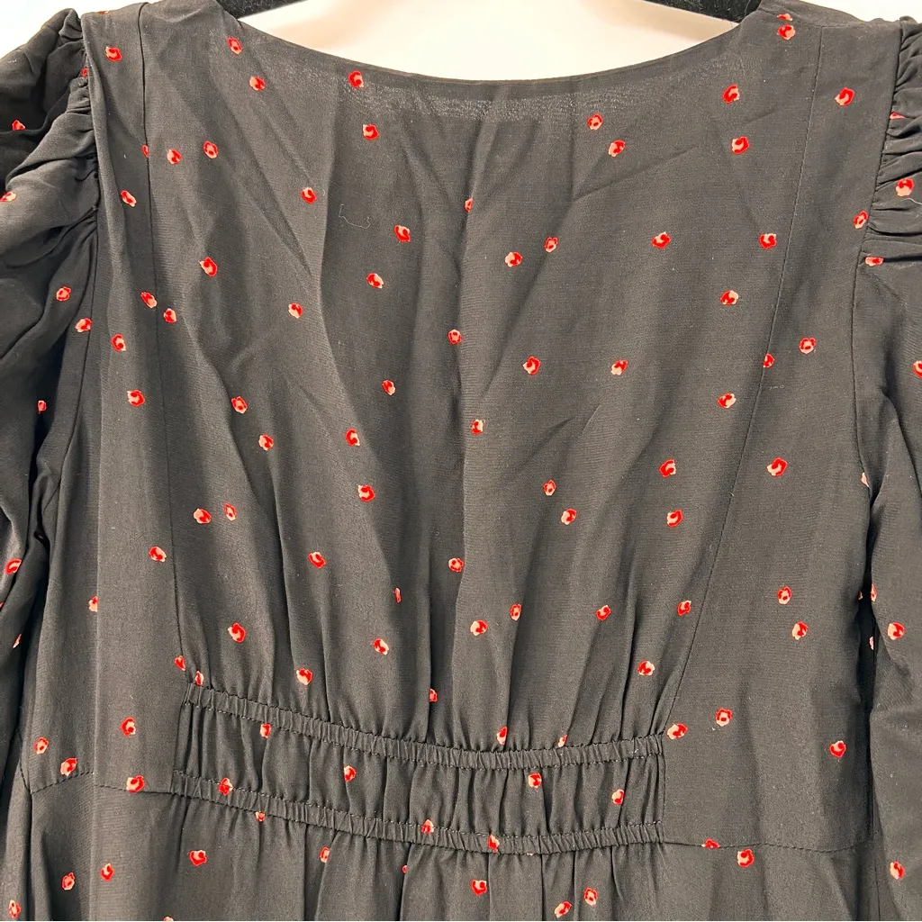 Hatch collection the Stevie dress Maternity long sleeve midi size 0 Black - Image 10