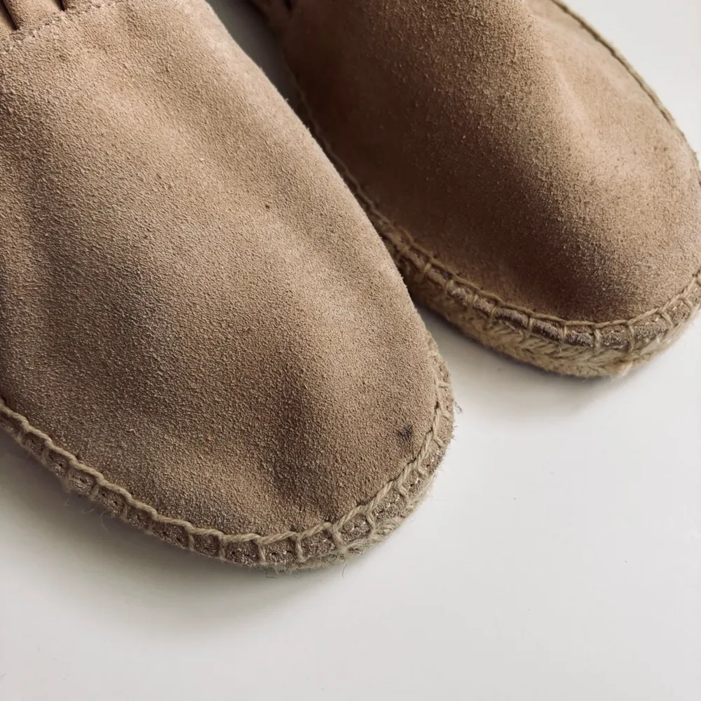 Talbots Safari Sand Izzy Ruffle Espadrille Flat Loafer Shoe Size 7.5 - Image 13