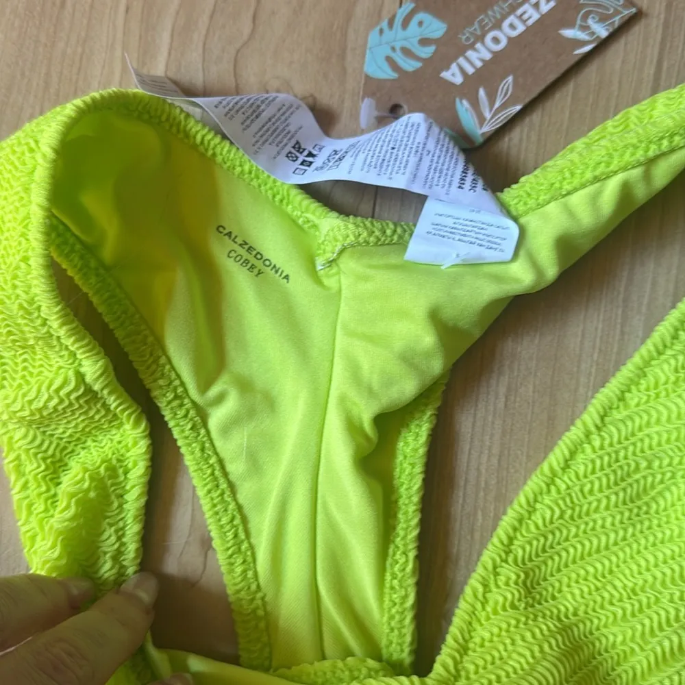 CALZEDONIA MIAMI BOTTOM IN LIME BEAT - Image 4