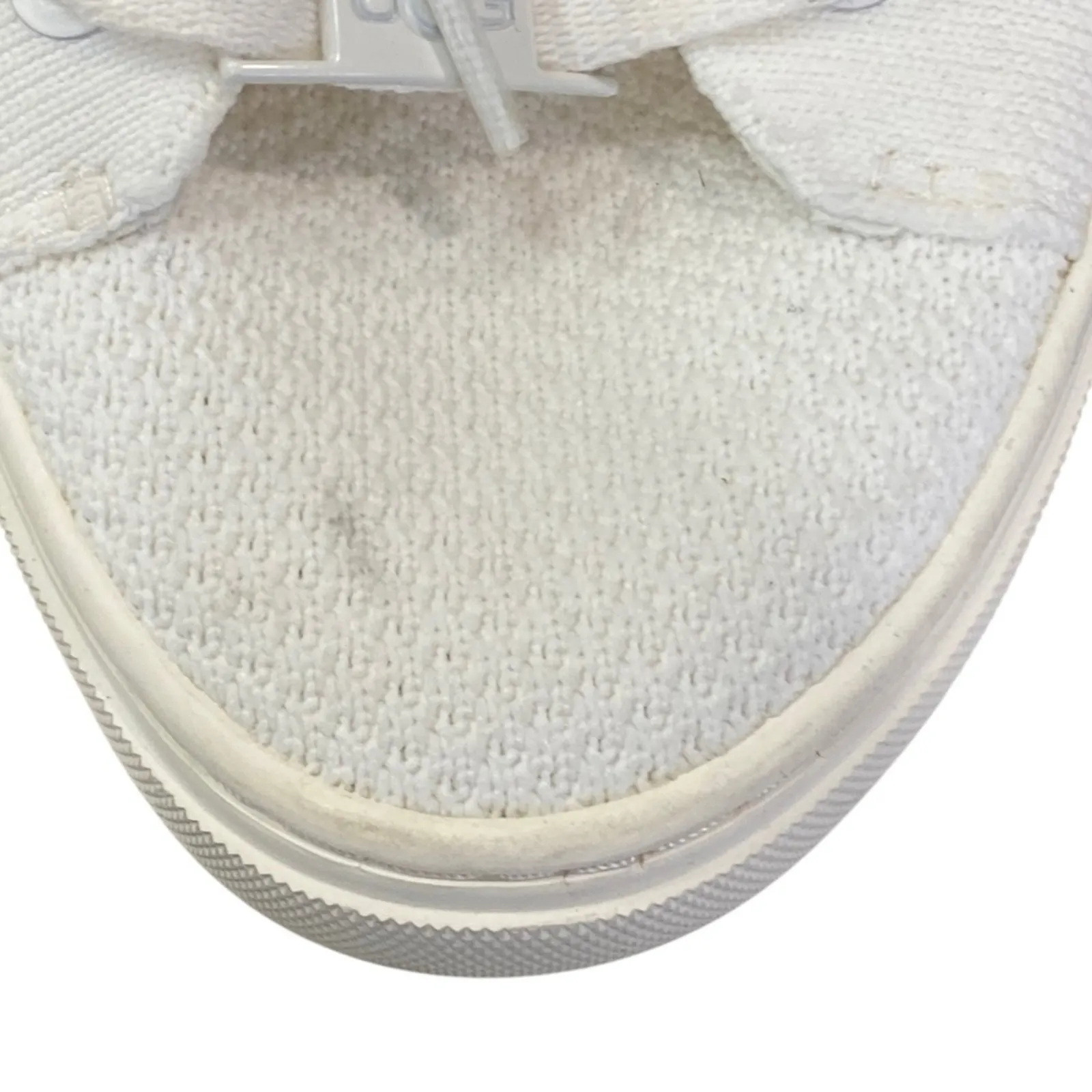 UGG Women's ZILO Knit White lace up comfort Sneakers Size 7 - Image 8