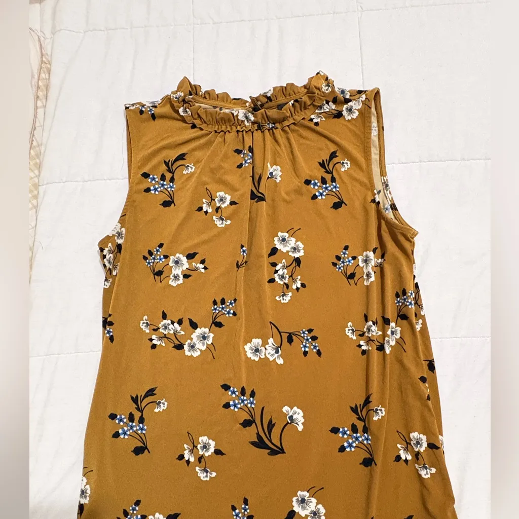 Ann Taylor Factory Camel Brown Top - Image 3
