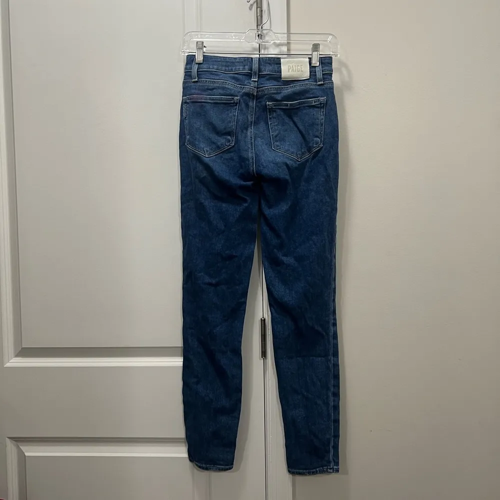 PAIGE Blue Denim Hoxton Ankle Jeans Size 26 US $219 - Image 4