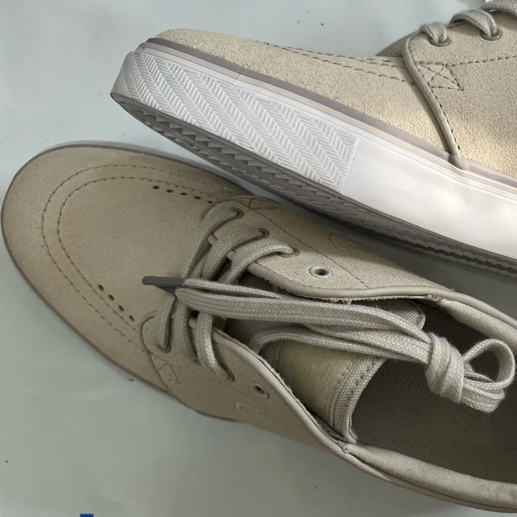 Nike SB Stefan Janoski Decon Light Bone Skateboarding Shoes AH4233 100 WOMEN 7.5 White - Image 8