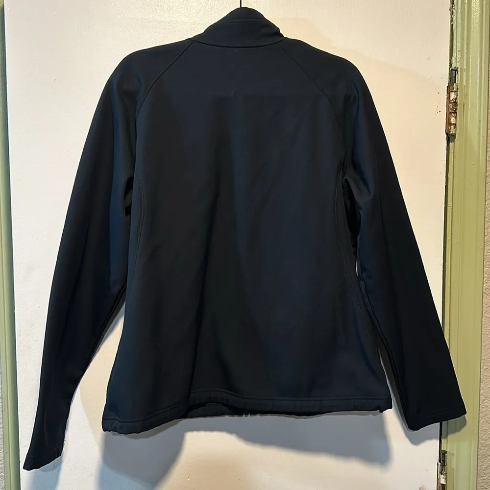 Columbia navy blue zip up softshell jacket with pockets size XL - Image 2