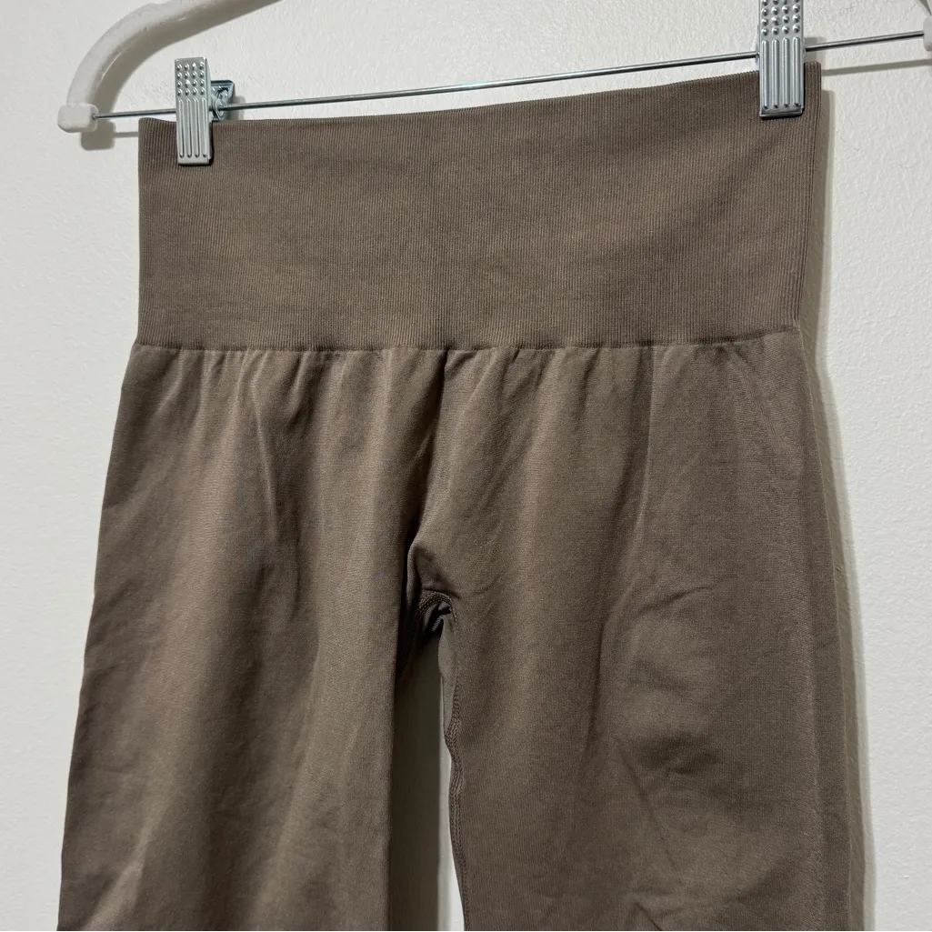 NEW NVGTN Leggings Size Small Brown Taupe Compression Workout Athletic NWOT - Image 3