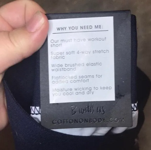 New  Shortie Shorts M - Image 7
