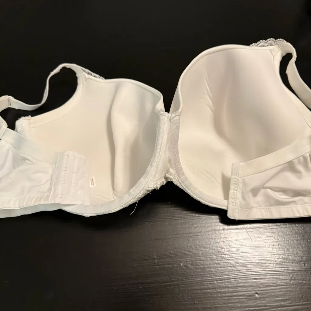 Cacique smooth, balconette Ivory Lace Bra 44ddd - Image 5