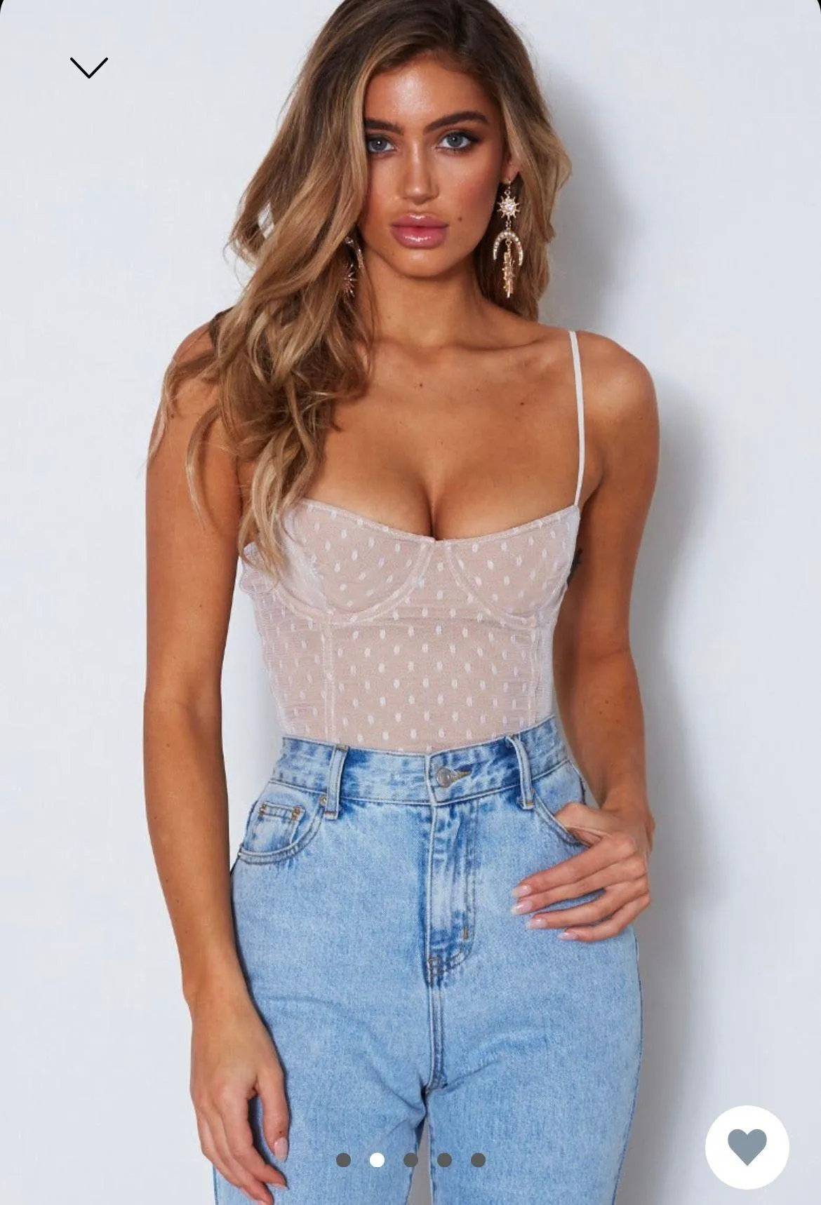 White Fox Boutique White Fox Body Suit - Image 2