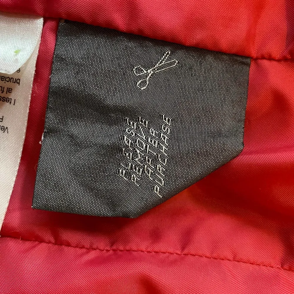 Columbia Down Feather Puffer Jacket Winter Insulated Red Womens Size Small - Image 6