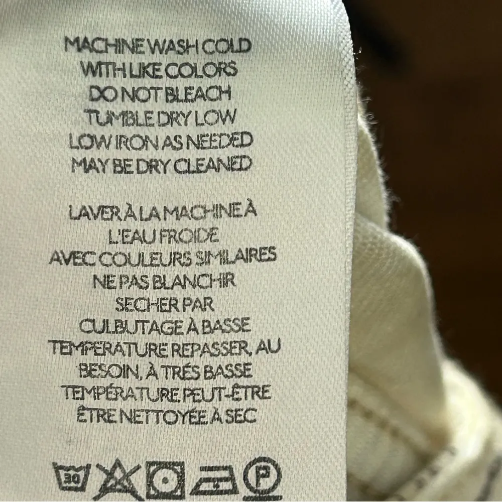 Anthropologie PILCRO Hannah Leathers Rainbow Ultra HighRise Denim Shorts Size 25 Blue - Image 7