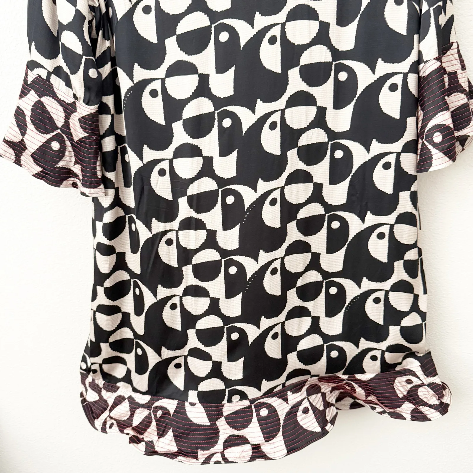 FARM RIO x ANTHROPOLOGIE | Geo Toucan Mini Dress - Image 6